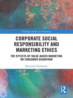 cover image of Corporate Social Responsibility and Marketing Ethics